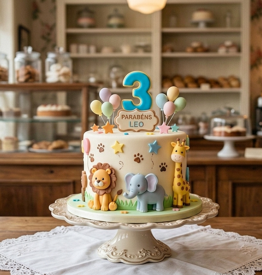 Bolo de aniversário infantil