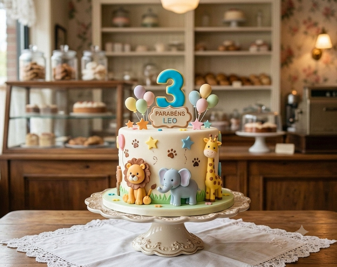 Bolo de aniversário infantil